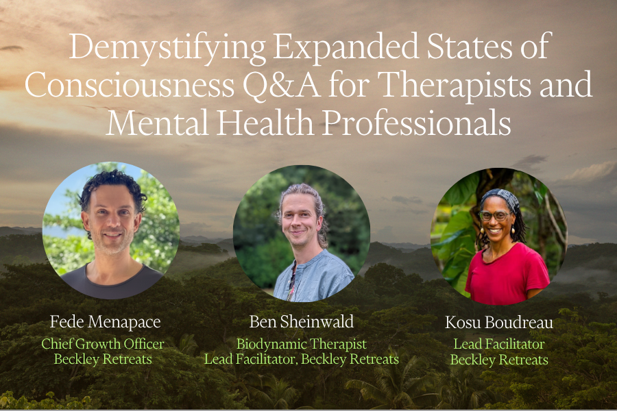 Demystifying Expanded States: A Q&A for Therapists