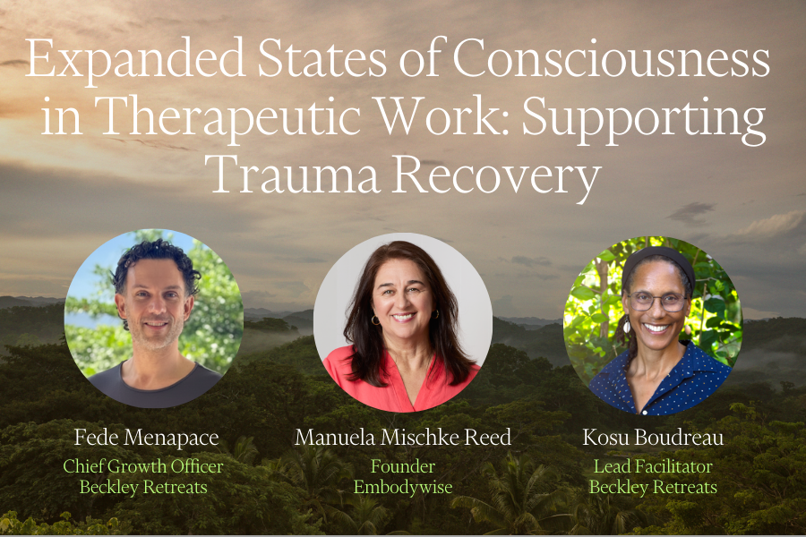 Integrating Expanded States of Consciousness into Therapeutic Work: Supporting Trauma Recovery