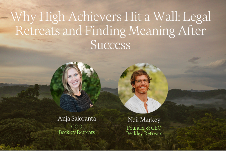 Why High Achievers Hit a Wall: Legal Retreats and Finding Meaning After Success